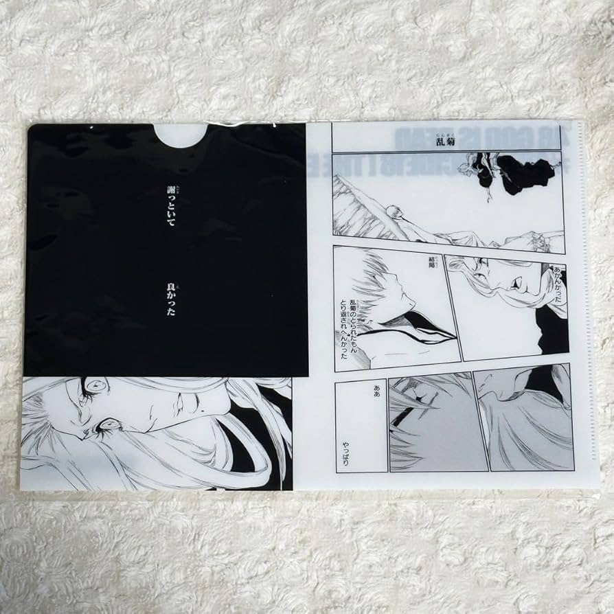 Amazon.co.jp: BLEACH 原画展 クリアファイル 市丸ギン 松本乱菊 ギン
