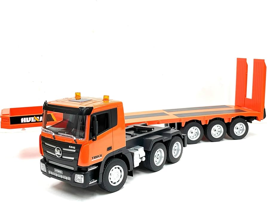 Amazon.co.jp: BIGサイズ 全長715mm 2.4GHz 1/18スケール 大型重機回送