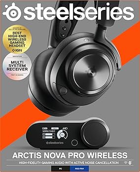 NEW SteelSeries Arctis Nova Pro Wireless Multi-System Gaming
