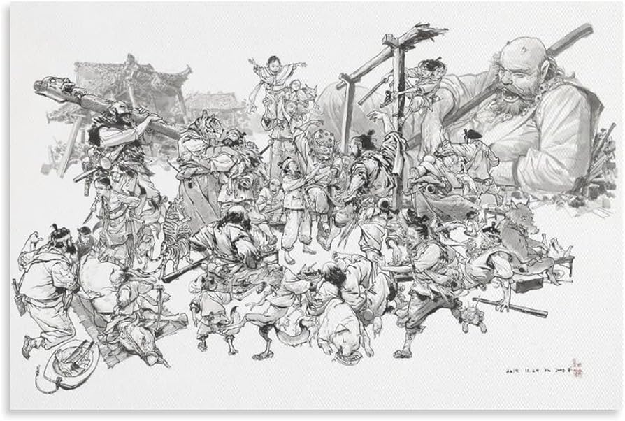 Amazon.co.jp: キム・ジョンギ 金政基 Kim Jung-gi 絵画 アート