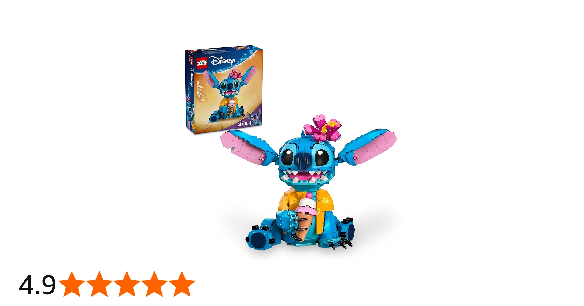 Amazon.co.jp: レゴ(LEGO) ディズニーステッチおもちゃ組み立てキット