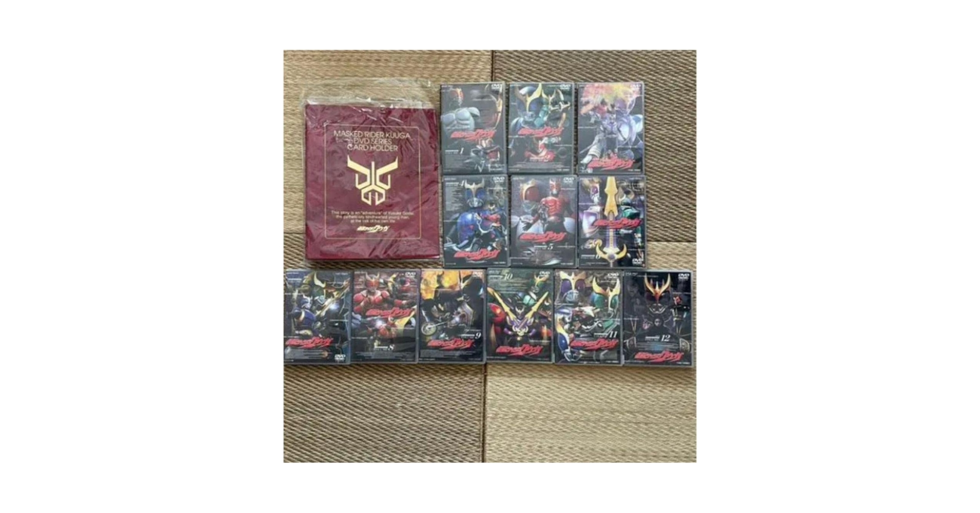 DVD 仮面ライダー クウガ セル版 全12巻セット 特撮 フィギュア DVD