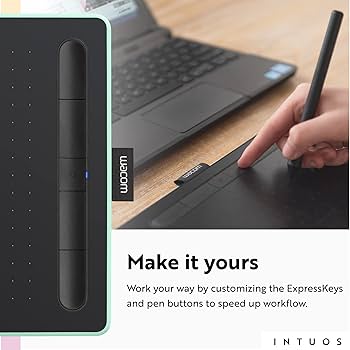 Amazon.com: Wacom Intuos Small Bluetooth Graphics Drawing Tablet