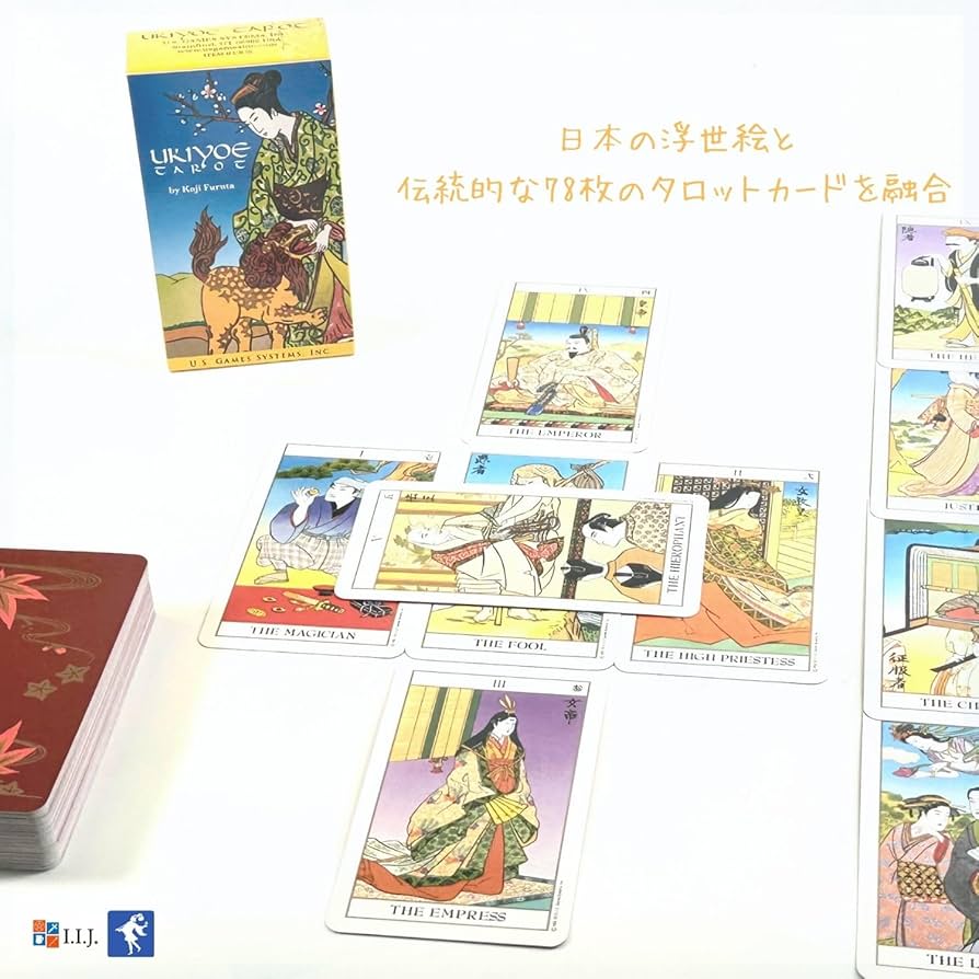 Amazon.co.jp: I.I.J タロットカード 浮世絵・タロット Ukiyoe Tarot