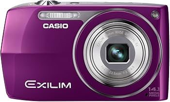 Amazon | CASIO デジタルカメラ EXILIM 1410万画素 5倍 パープル EX