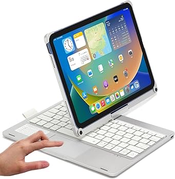 Amazon.com: 360 Rotating Keyboard Case for iPad Pro 11 inch (M5/M4