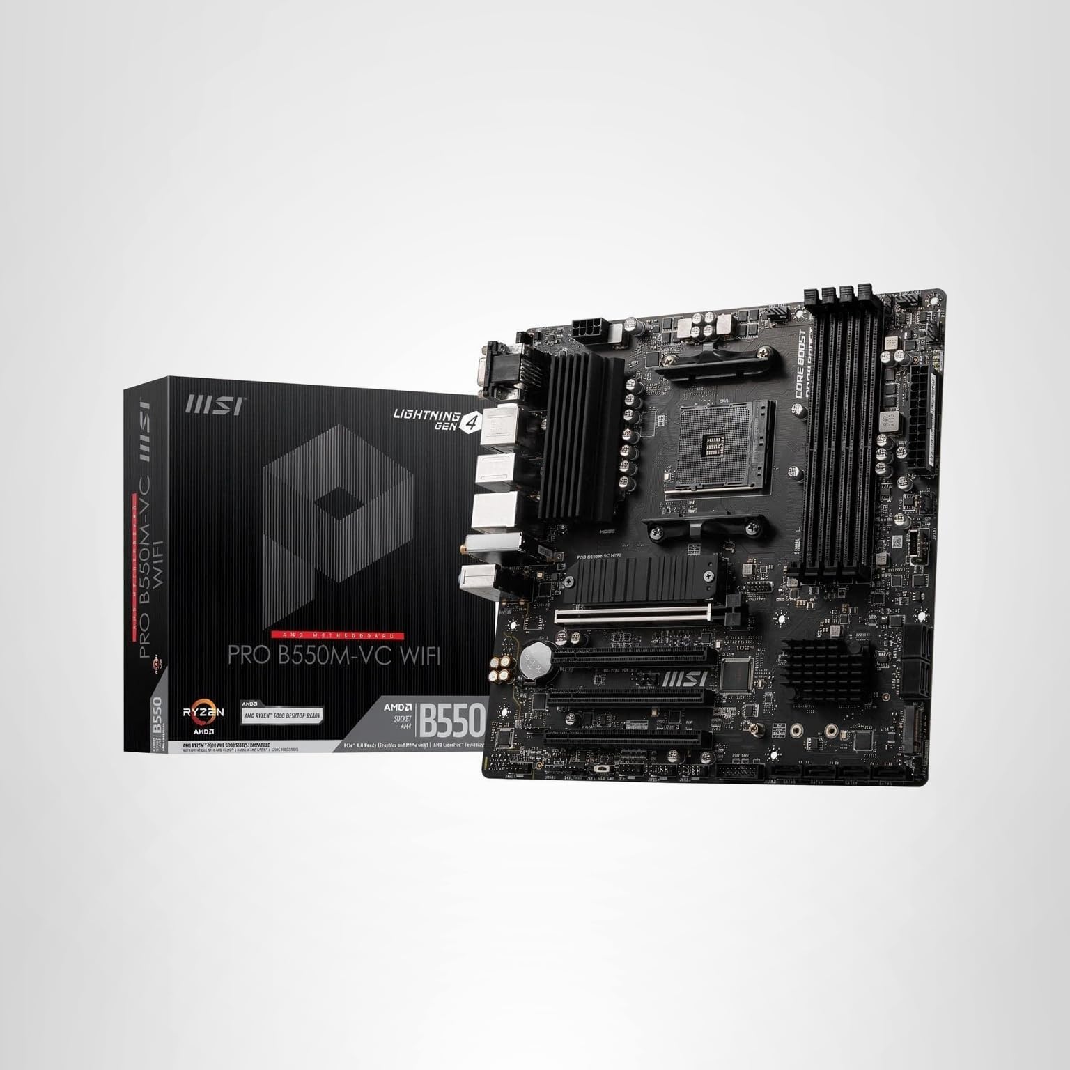 Amazon.com: MSI PRO B550M-VC WiFi ProSeries Motherboard (AMD Ryzen