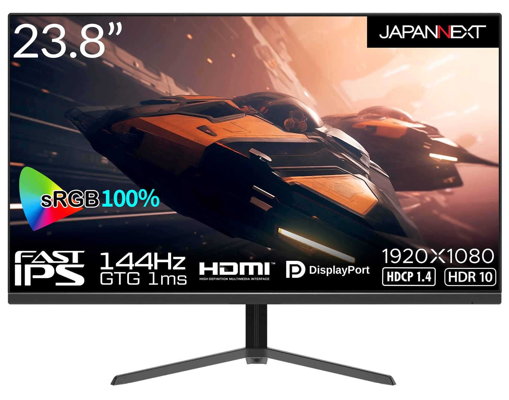 Amazon.co.jp: JAPANNEXT 23.8インチ ゲーミングモニター 144Hz 1ms