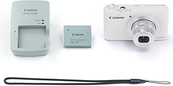 Amazon | Canon デジタルカメラ PowerShot S200(ホワイト) F値2.0 広角