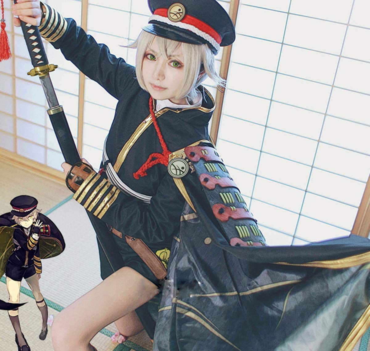 Amazon | 刀剣乱舞 コスプレ 衣装 鶯丸（うぐいすまる） 同人 とう