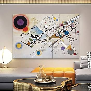 Amazon.co.jp: カンディンスキー コンポジション VIII ポスター コン