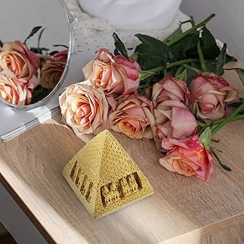 Amazon.co.jp: OUNONA 2個エジプトのピラミッドの彫像古代エジプト文明