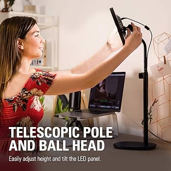 Elgato Key Light Air - Professionelle Schreibtischbeleuchtung in