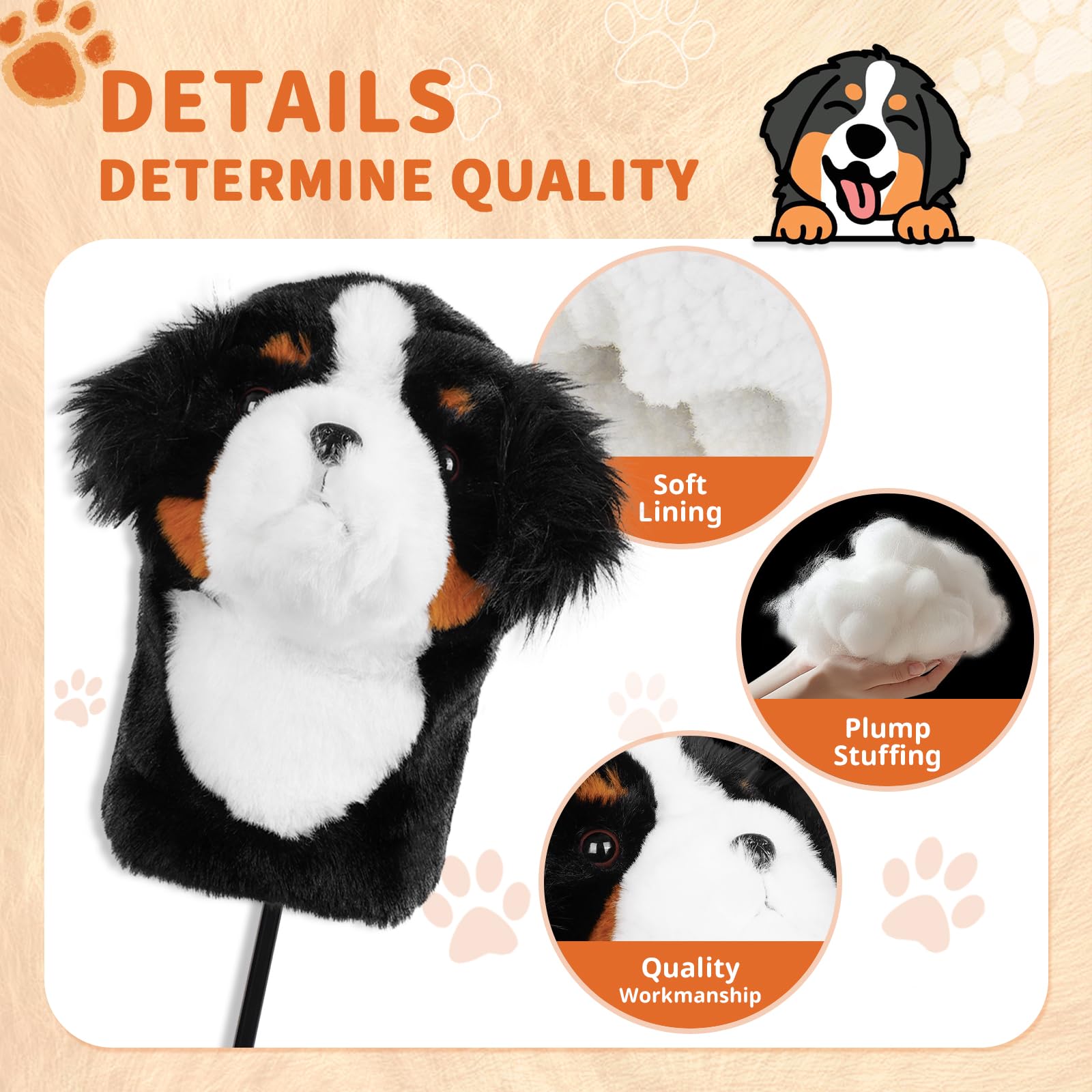 Amazon.co.jp: Craftsman Golf バーニーズマウンテンドッグぬいぐるみ