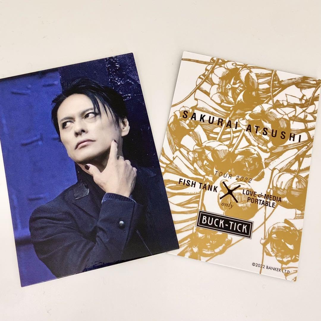 Amazon.co.jp: BUCK-TICK 櫻井敦司 ランダム トレカ ONLY 2022 : おもちゃ