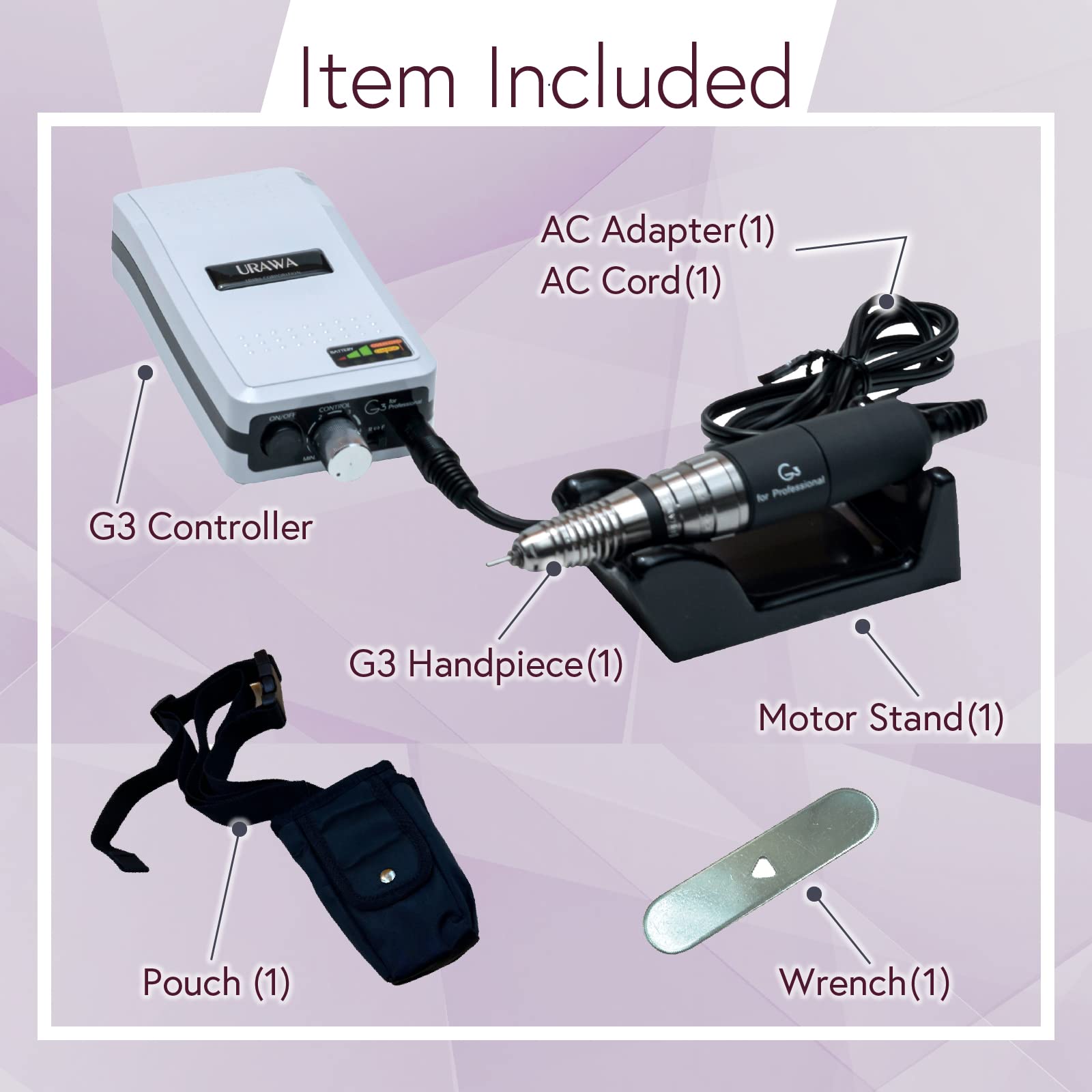 Amazon | 【Upower】G3 プロフェッショナル ネイルドリルマシン