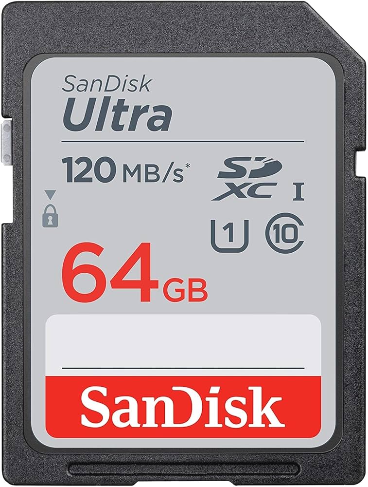 Amazon | SanDisk 64GB SDXC SD Ultra Memory Card Class 10 Works
