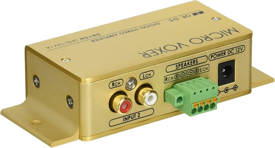 Amazon | MASSIVE マッシブ 小型ステレオパワーアンプ (ロー