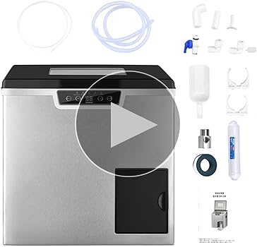 Amazon.co.jp: CHLIYU 高速製氷機 家庭用／業務用 ステンレス製 自動