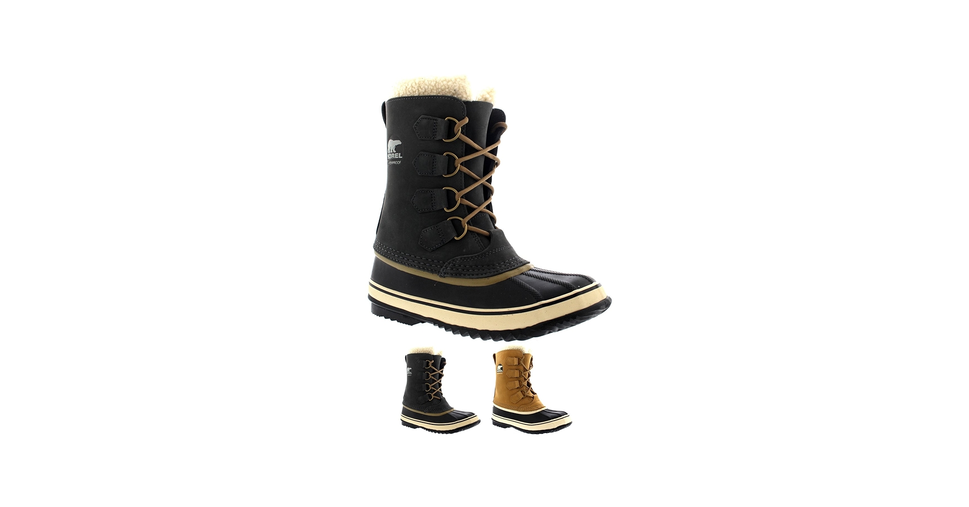 Amazon.com | Sorel Women's Snow Boot, Buff Black, 5 | Snow Boots