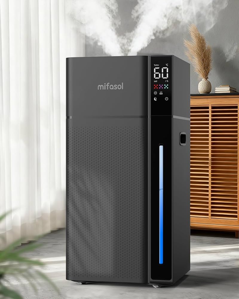 Amazon | 【法人向け】Mifasol 加湿器 ハイブリッド式 スチーム式 大