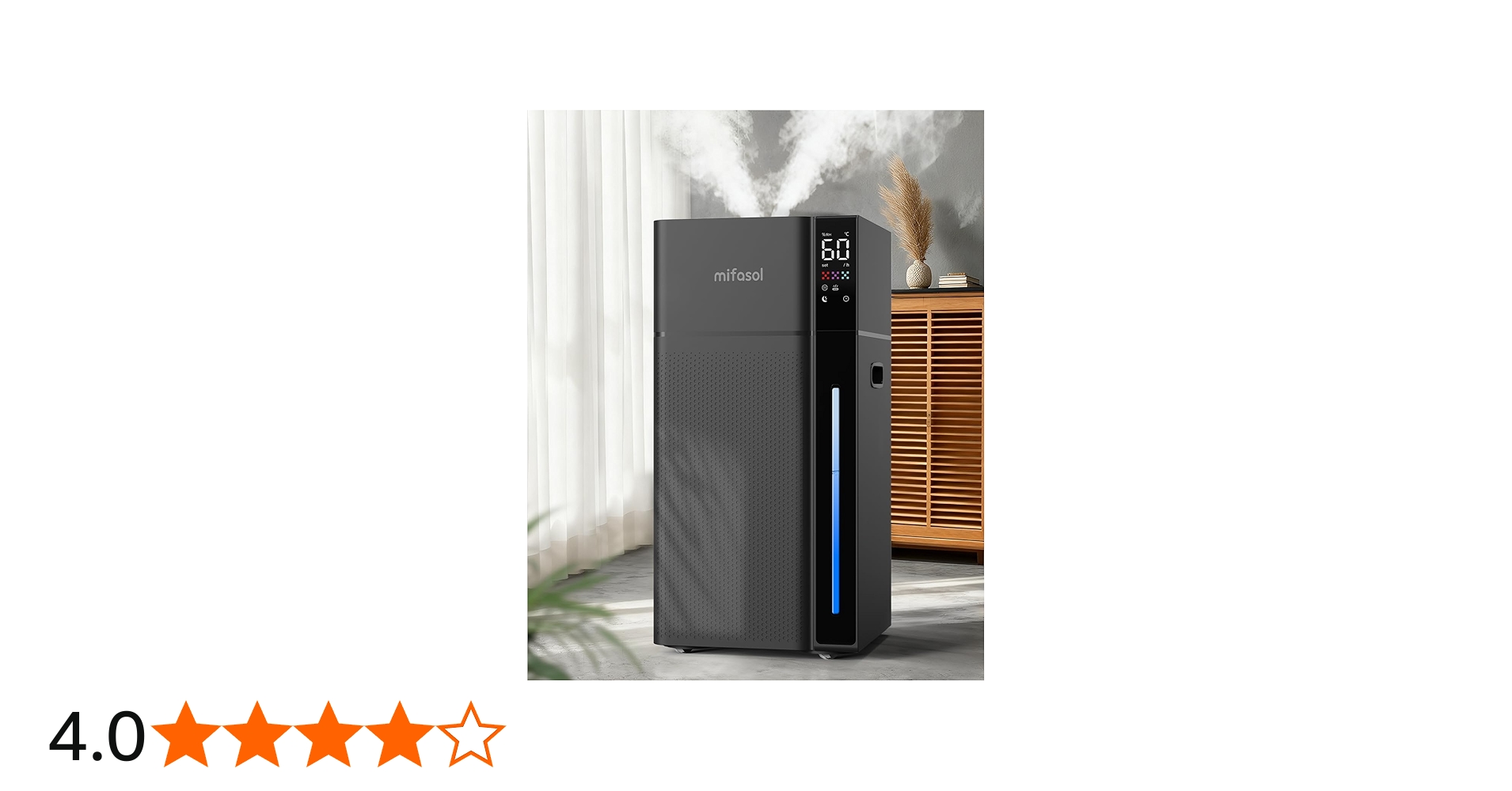 Amazon | 【法人向け】Mifasol 加湿器 ハイブリッド式 スチーム式 大