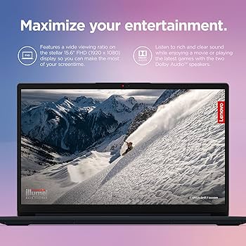 Amazon.com: Lenovo IdeaPad Laptop, 15.6