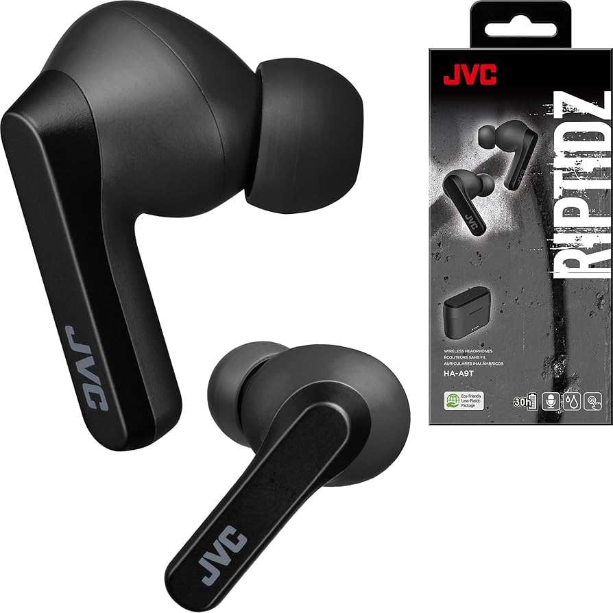 JVC RIPTIDZ True Wireless Headphones with Touch Sensor Operation