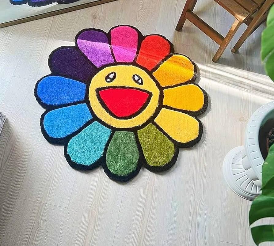 Amazon.com: ENIGMA RUGS AND CARPETS Takashi Murakami Handmade Wool