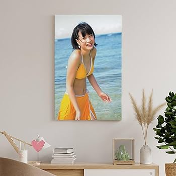 Amazon.co.jp: 広瀬すず 水着ポスター アートパネル キャンバス