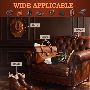 Amazon.com: Feilove 4-in-1 Mink Oil Leather Conditioner and