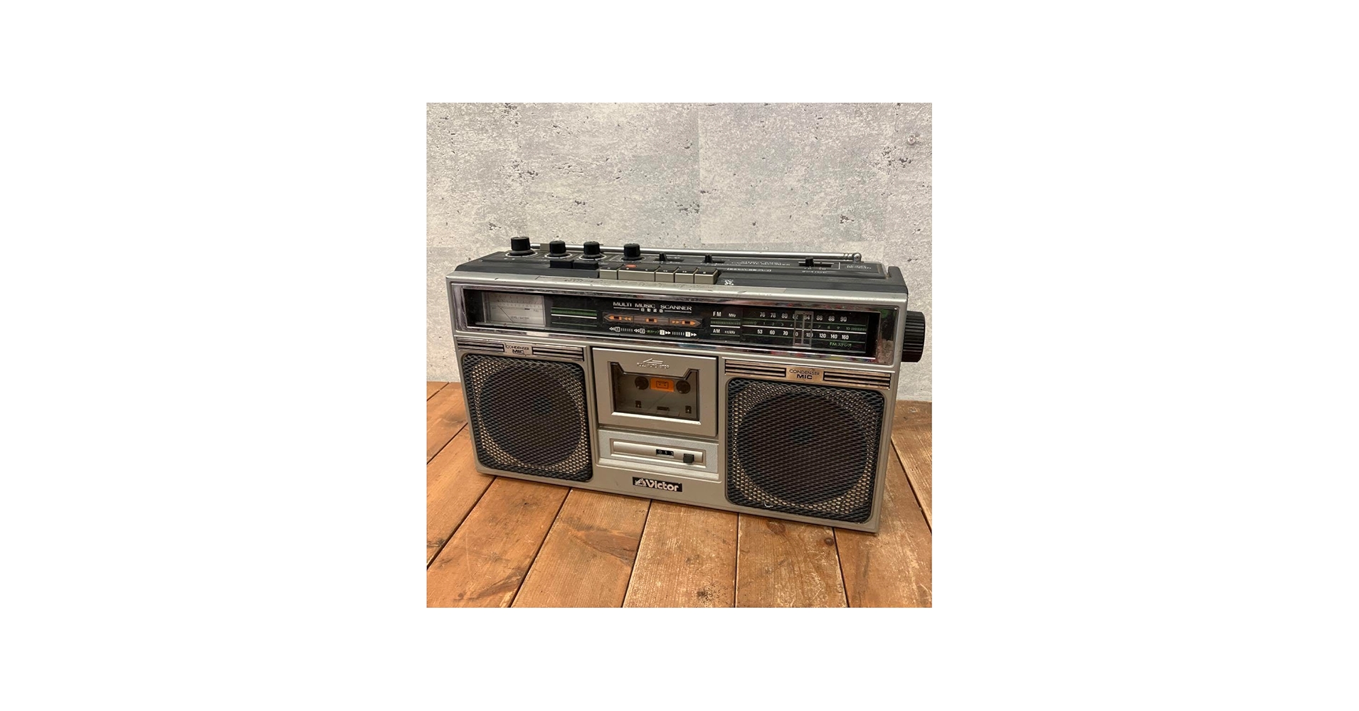 Retro Victor Victor Stereo Radio Cassette Recorder RC-646 : Amazon