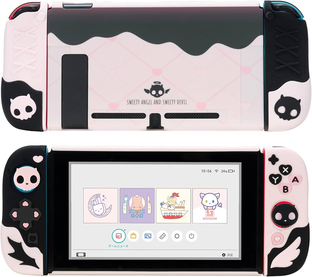 Amazon.co.jp: GeekShare Switchカバー switch対応 スイッチカバー