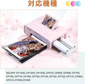 Amazon | 互換 Canon Selphy CP1500 インク/ペーパーセット KL-36IP
