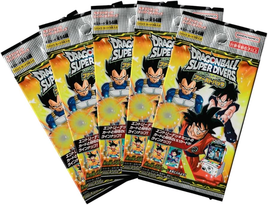 Amazon.co.jp: 【5パック】ドラ ゴンボール スーパーダイバーズ