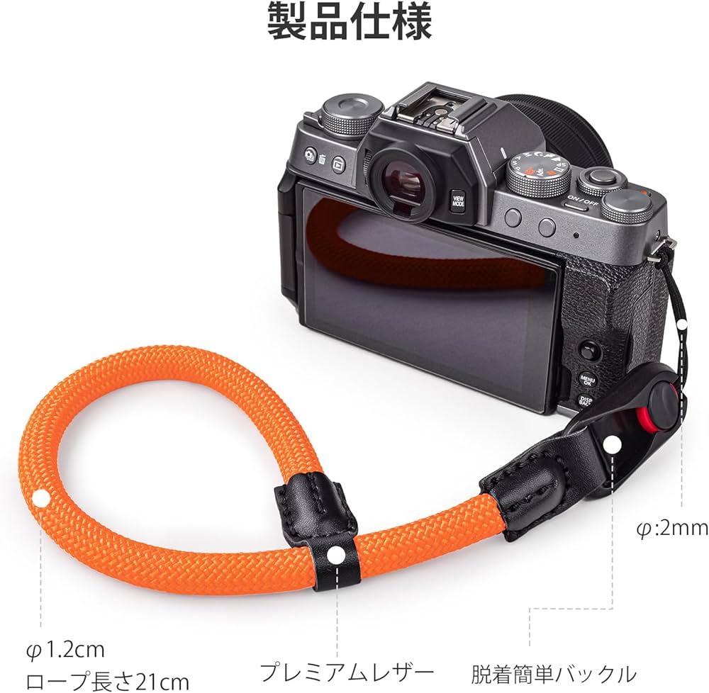 Amazon | [VOVMOEYA] ハンドストラップ、カメラストラップ Fujifilm