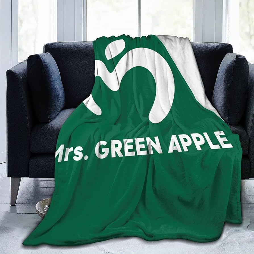 Amazon｜ミセス・グリーン・アップル ブランケット フランネル柔らかい