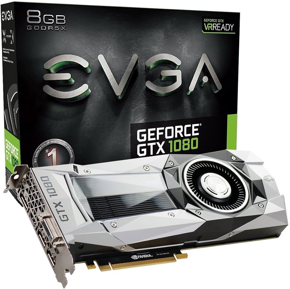 Amazon | EVGA GeForce GTX 1080 FOUNDERS EDITION GDDR5X 8GB 08G-P4