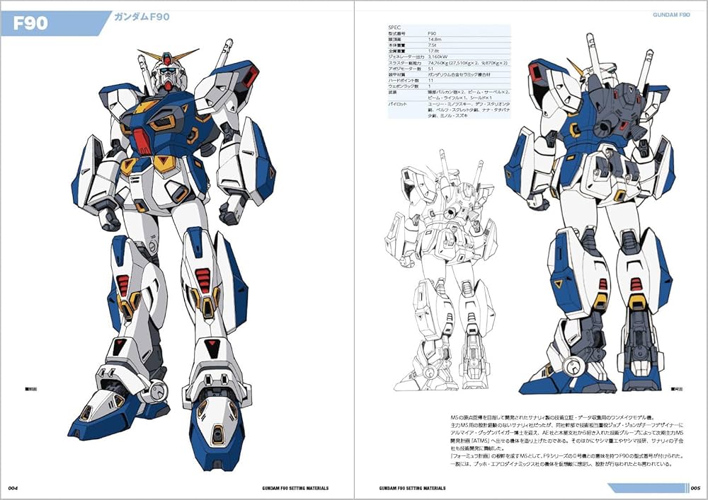 機動戦士ガンダム F90 設定資料集 | GA Graphic |本 | 通販 | Amazon
