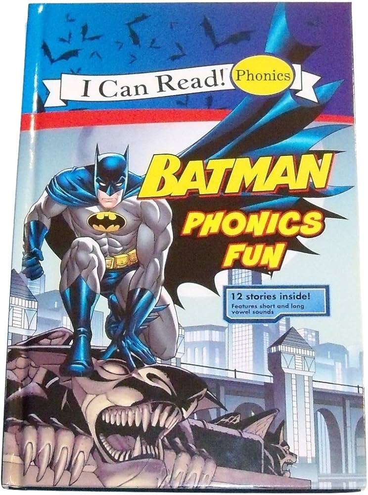 I Can Read! BATMAN PHONICS FUN 12 Story Book DC Super Hero Stories