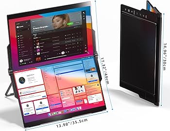 Amazon.co.jp: Ingnok デュアル モバイルモニター 15.6インチ モバイル