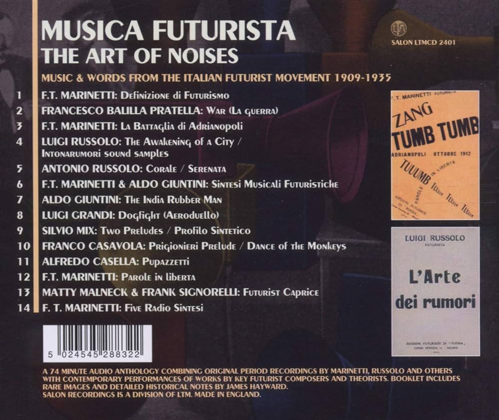 Amazon.co.jp: Musica Futurista: The Art of Noises: ミュージック