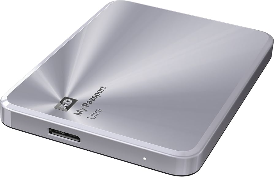 Amazon.com: WD 1TB Silver My Passport Ultra Metal Edition Portable