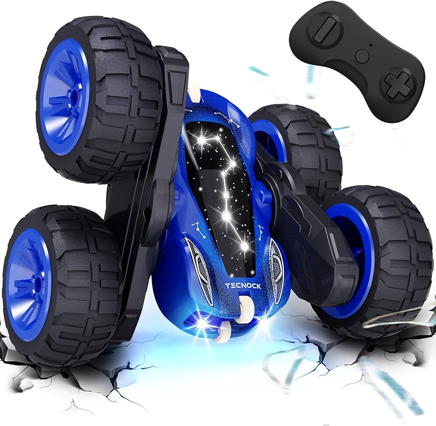 Amazon.co.jp: Tecnock 子供向け スタント おもちゃ ラジコンカー 360