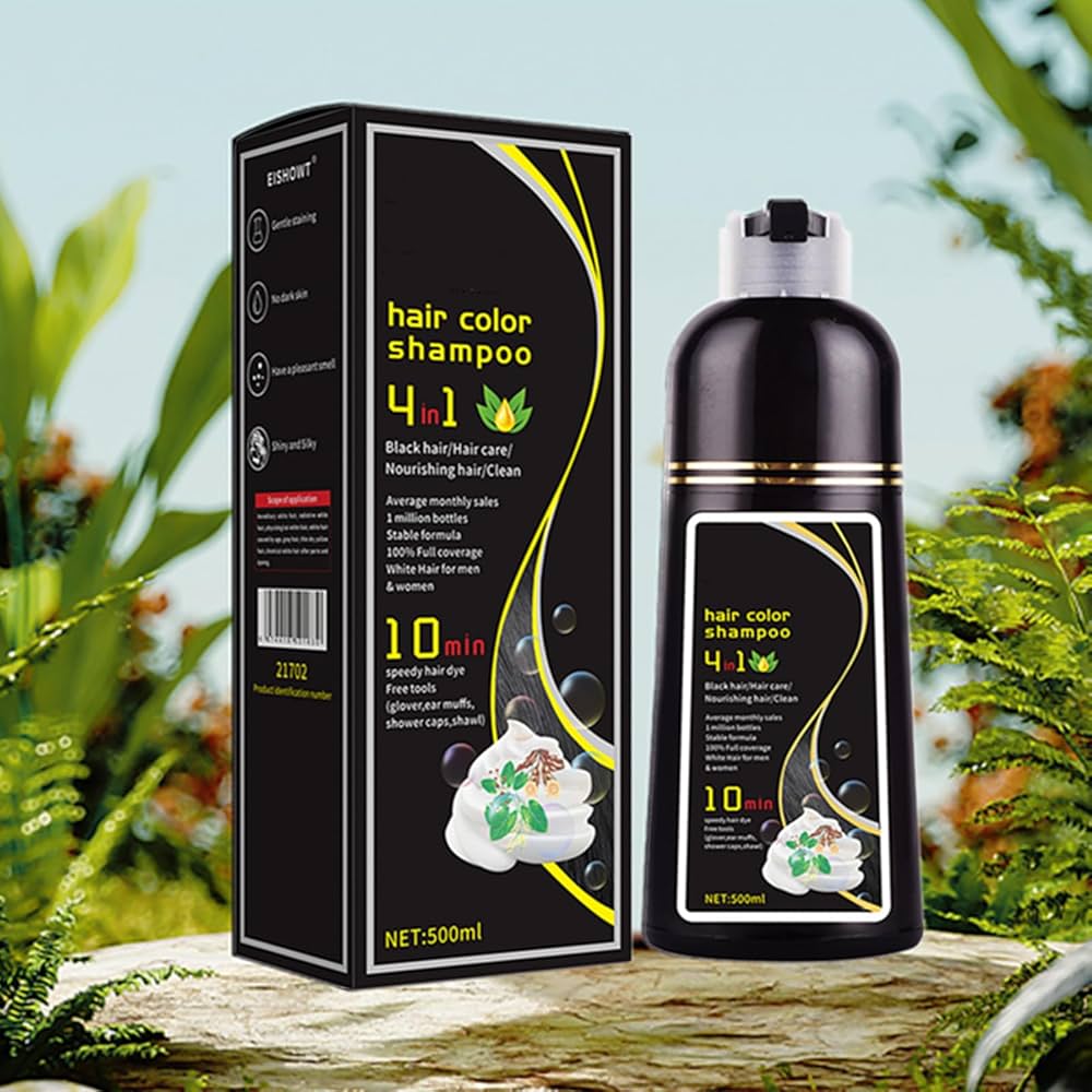 Amazon.com : boticle Hair Dye Shampoo 4 in 1, New Upgraded Hair