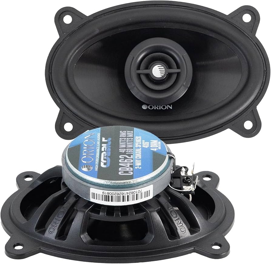 Amazon.com: ORION Cobalt Series CB462 4x6” 2-Way Coaxial Car