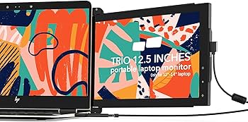 Amazon.com: Trio Mobile Pixels Trio Portable Monitor for Laptops