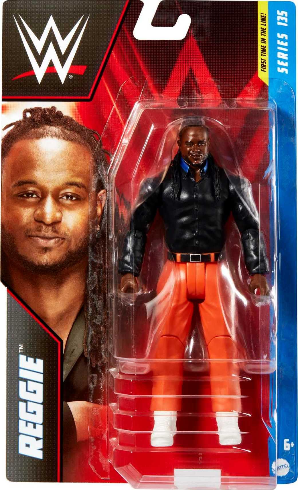 Amazon.co.jp: WWE アクションフィギュア レジー 6インチ ポーズ可能