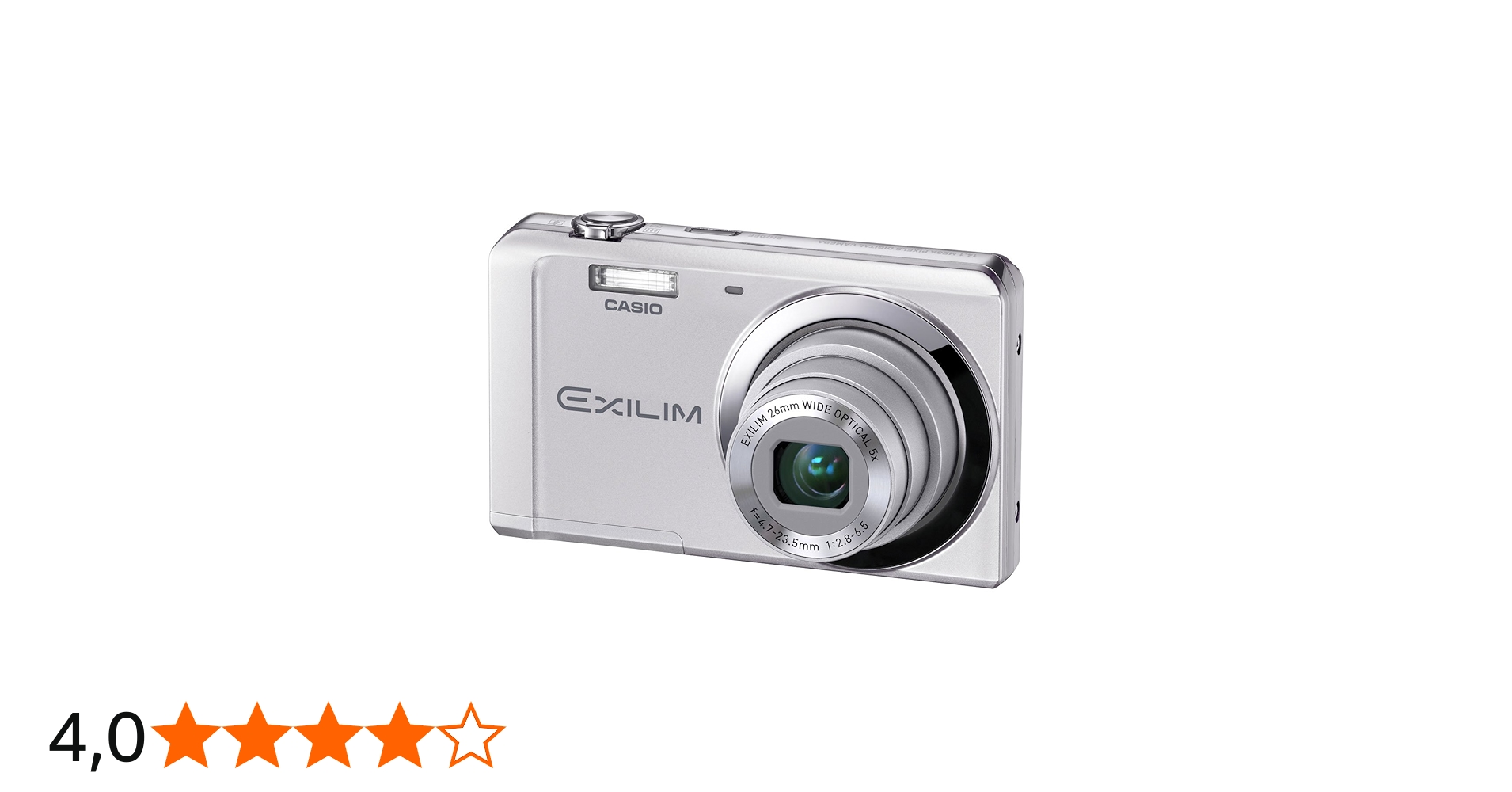 Casio Exilim EX-ZS5 Digitalkamera (14 Megapixel, 5-fach opt. Zoom