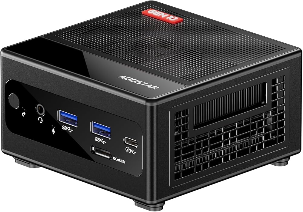 Amazon.co.jp: AOOSTAR GEM10 ミニPC Ryzen 7 6800H 32GB LPDDR5